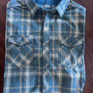 Kuhl Mens Short Sleeve Shirt SZ M